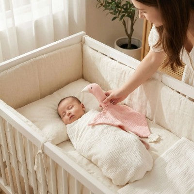 doudou oie bébé