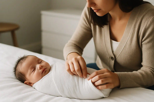 Couverture d’emmaillotage: mode d’emploi serein