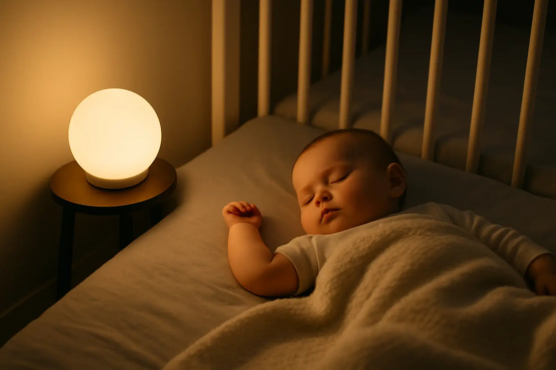 Quelle lumière choisir pour endormir bébé ?