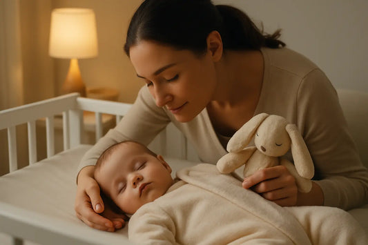 Routine de sommeil bébé 0-6 mois qui apaise
