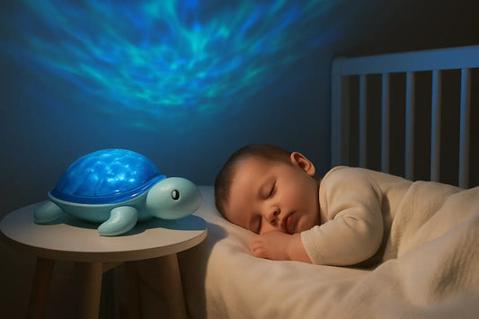 Veilleuse océan: apaiser bébé avec une projection
