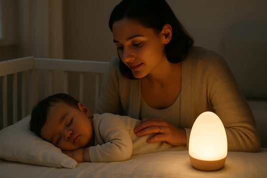 Rituel du coucher bébé: la veilleuse qui apaise