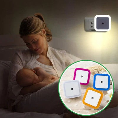 veilleuse murale carré lumineuse pour soins nocturnes bébé
