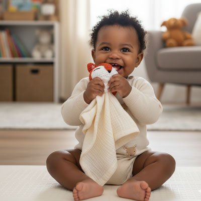 doudou renard bébé