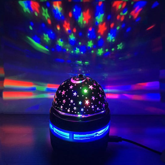 Veilleuse projection NuitMagique ciel étoilé coloré bébé
