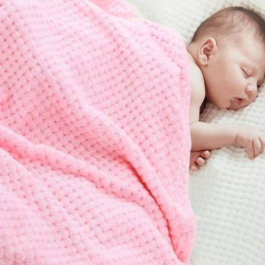 Couverture bébé douce pour sommeil apaisé.