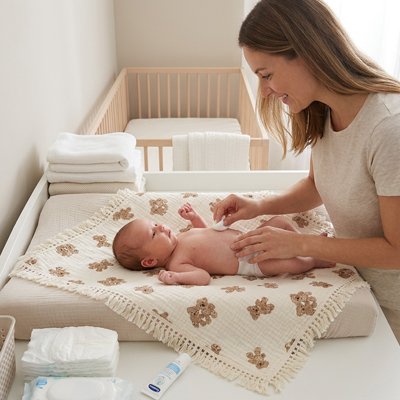 couverture brodée bébé