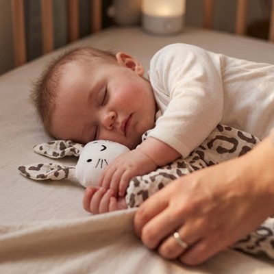 doudou plat mousseline bébé