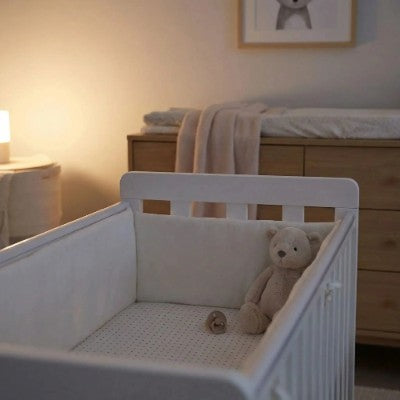 tour de lit anti-choc bébé dort enfin
