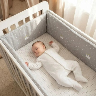 tour de lit anti-choc bébé dort enfin