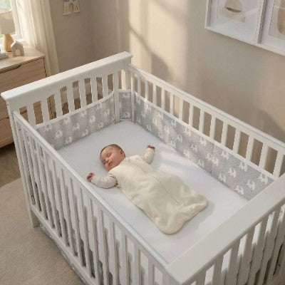 tour de lit bébé 60x120 bébé au frais
