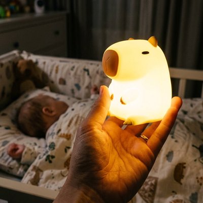 Veilleuse bébé capybara rechargeable veilleuse enfant nuit