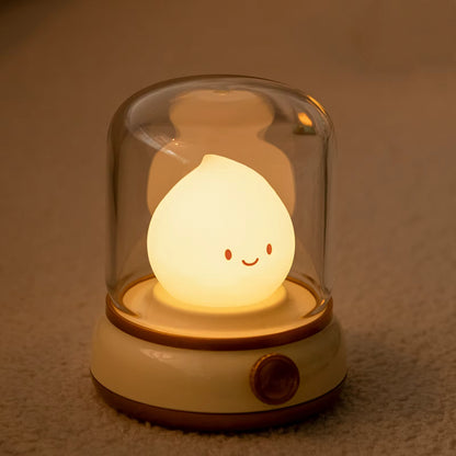 Veilleuse bébé Chandèle lumière chaude LED ambiance cosy