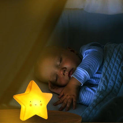 Veilleuse bébé étoile LED aide au sommeil nouveau-né