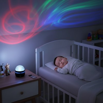 Veilleuse projection bébé rêves apaisants pour votre nourrisson